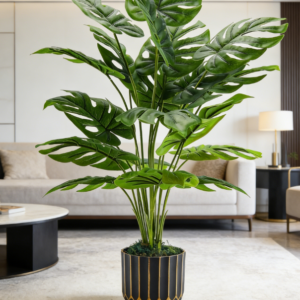 71cm Realistic Faux Monstera Potted Plant