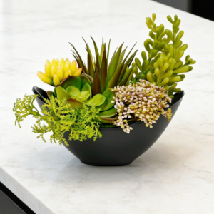 18cm Realistic Faux Succulent Pot