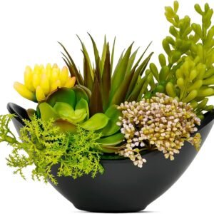 18cm Realistic Faux Succulent Pot